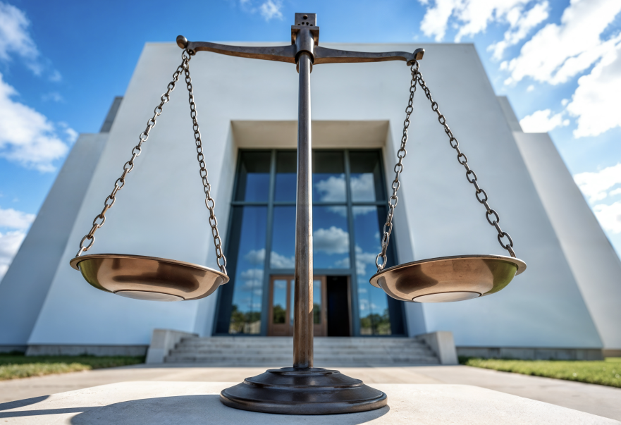 Scales-Justice-front-corthouse