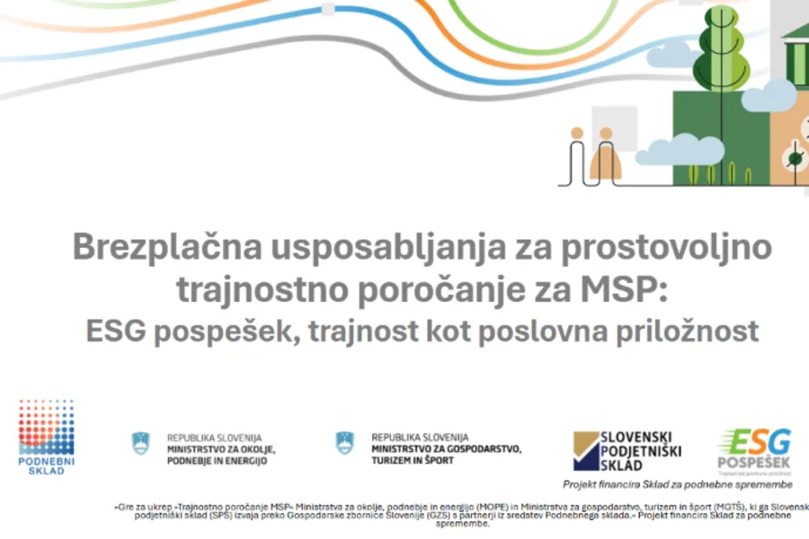 ESG POSPEŠEK